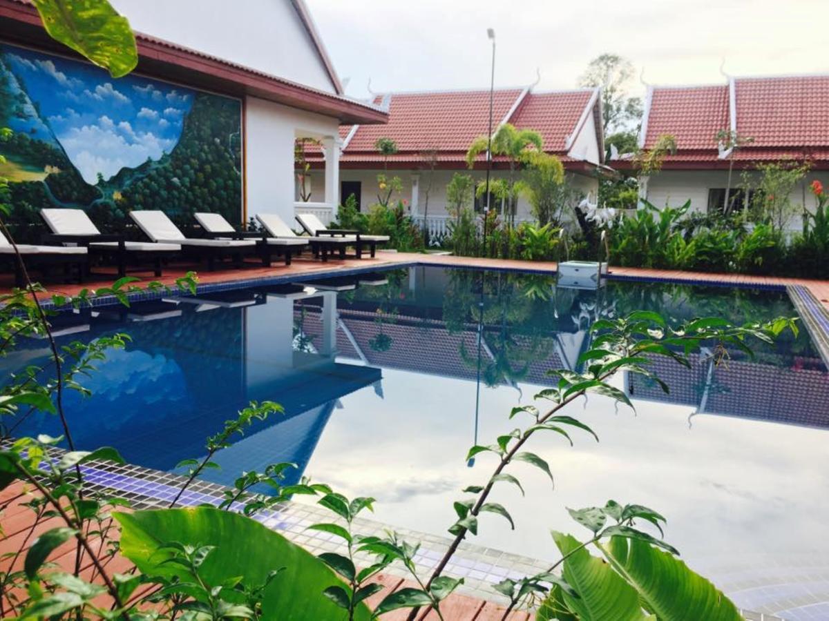 Preah Vihear Jaya Hotel Sra Aem Extérieur photo